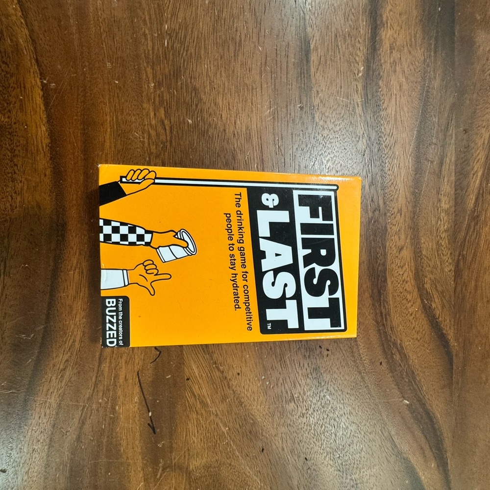 First & Last Party Game
